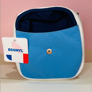 POKETINS™ - ACTION RIGHT - LIGHT BLUE with NAVY FLAP