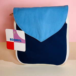 POKETINS™ - ACTION RIGHT - NAVY with LIGHT BLUE FLAP