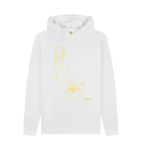 White Poketins\u2122 For A Sweat (Long Hoodie)