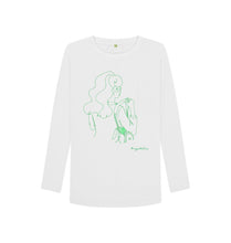 Load image into Gallery viewer, White Poketins\u2122 On The Go (Long Sleeve T-Shirt)