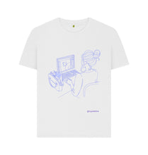 Load image into Gallery viewer, White Poketins\u2122 For Work (T-Shirt)