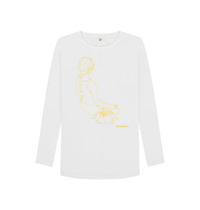 White Poketins\u2122 For A Sweat (Long Sleeve T- Shirt)